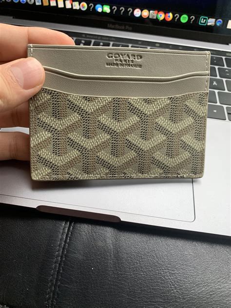 authentic goyard card holders